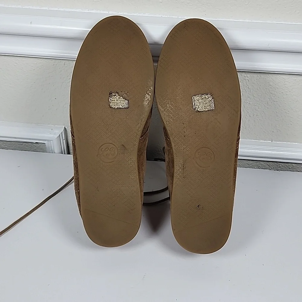 Lucky Brand Women Brown Tan Master Chukka Size 9.5 M